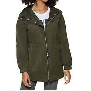 Levi's Olive Green Hooded Jacket